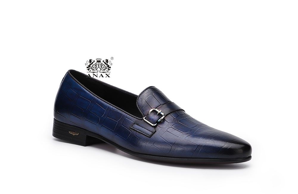 Man's Buckle Loafers Shoes