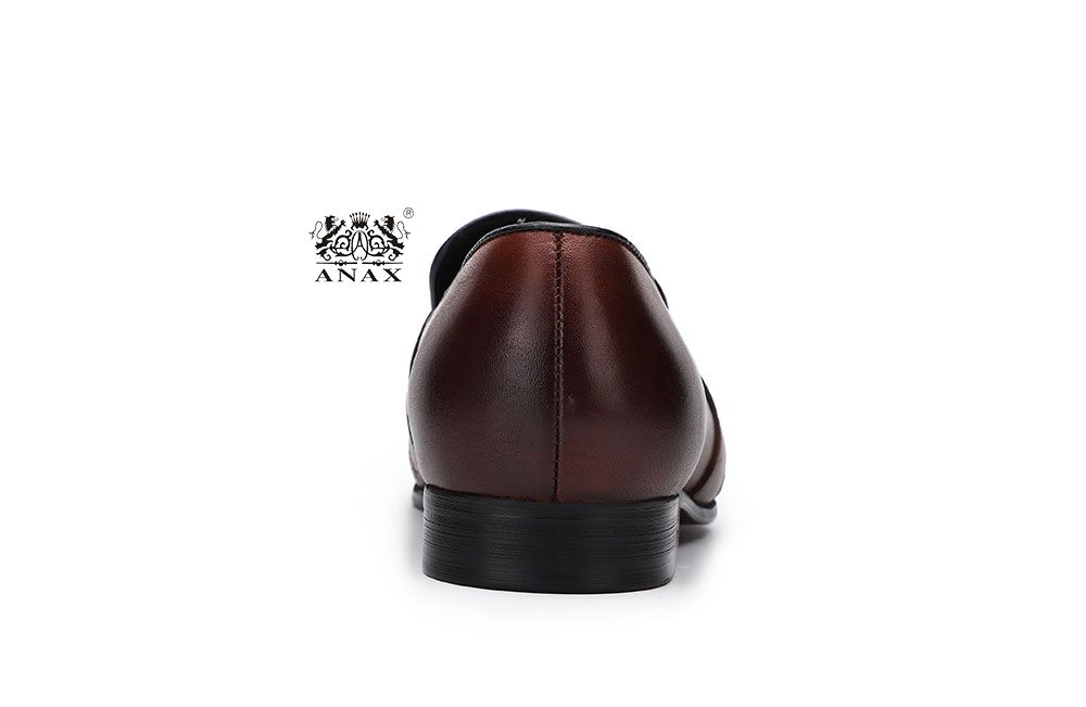 Tassels Brogue Leather Loafers Shoes