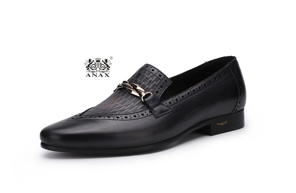 Hollow Design Buckle Loafers Shoes