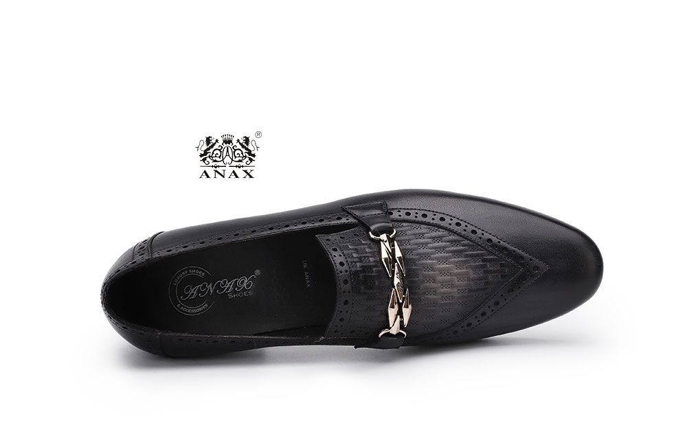 Hollow Design Buckle Loafers Shoes