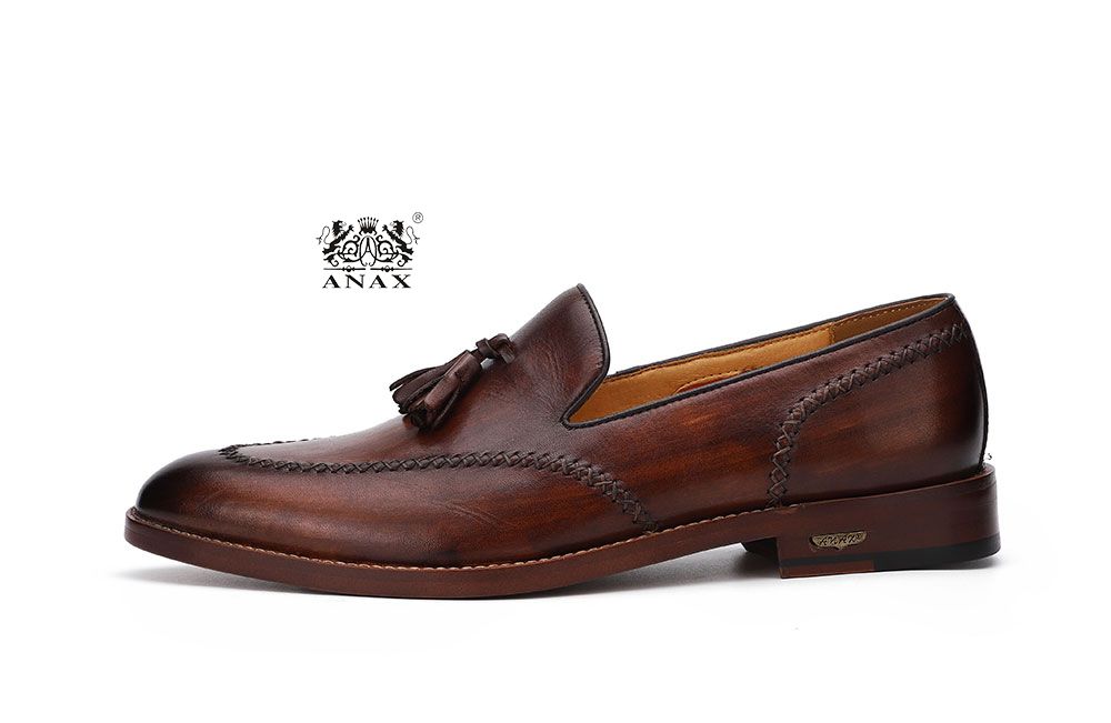 Leather Tassels Loafers Shoes