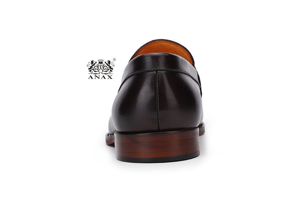 Leather Buckle Loafers Shoes