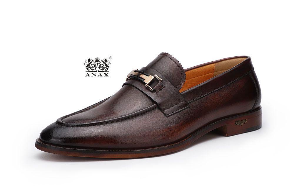 Man's Buckle Loafers Shoes