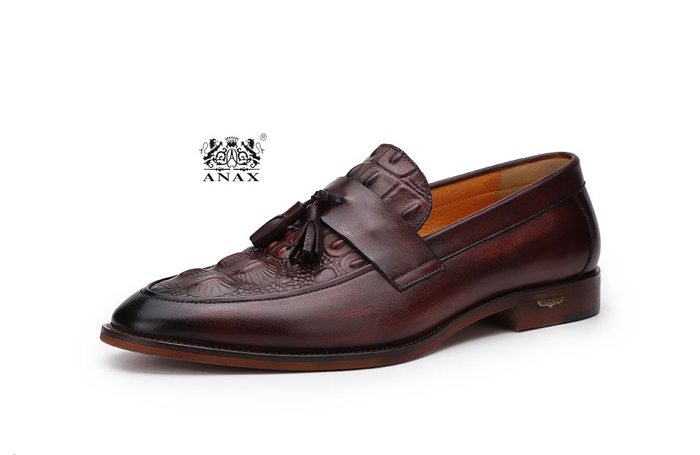 Man's Leather Loafer Leather Shoes