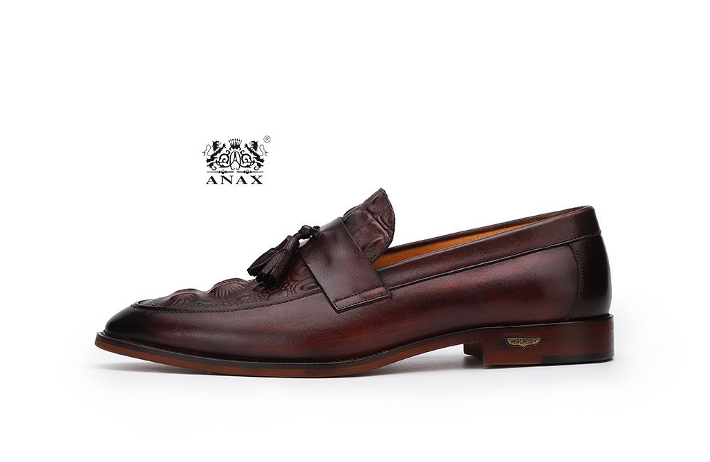 Man's Leather Loafer Leather Shoes