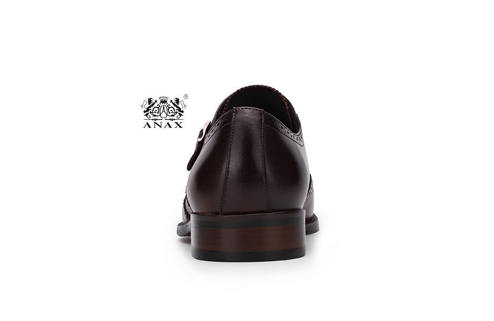 Man's Buckle Leather Shoes