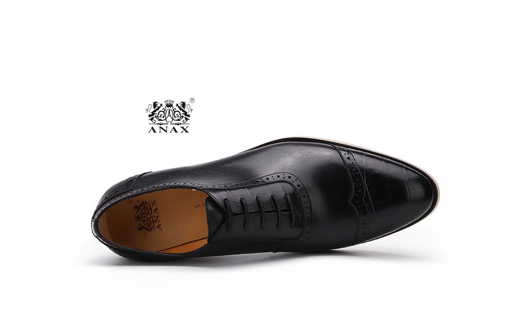 Black Leather Casual Shoes