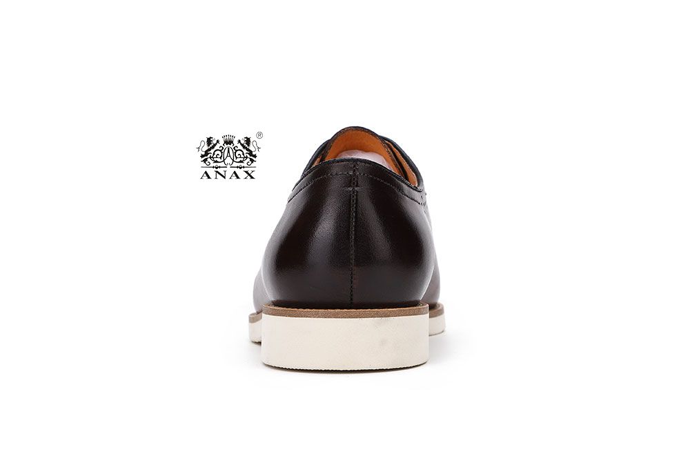 Brown Leather Man's Casual Shoes