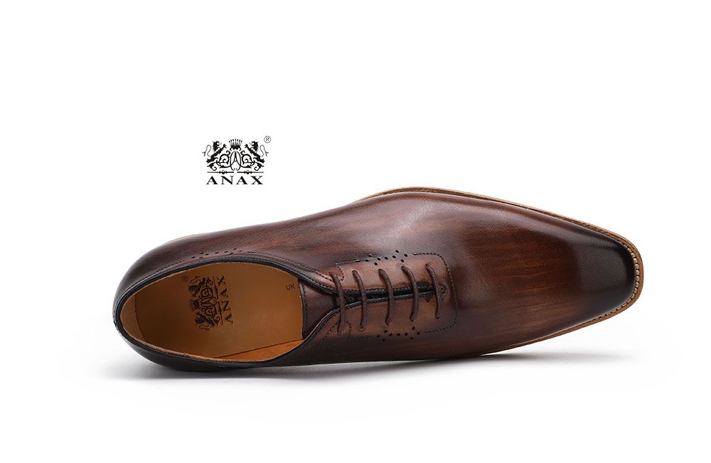 Brown Leather Man's Casual Shoes