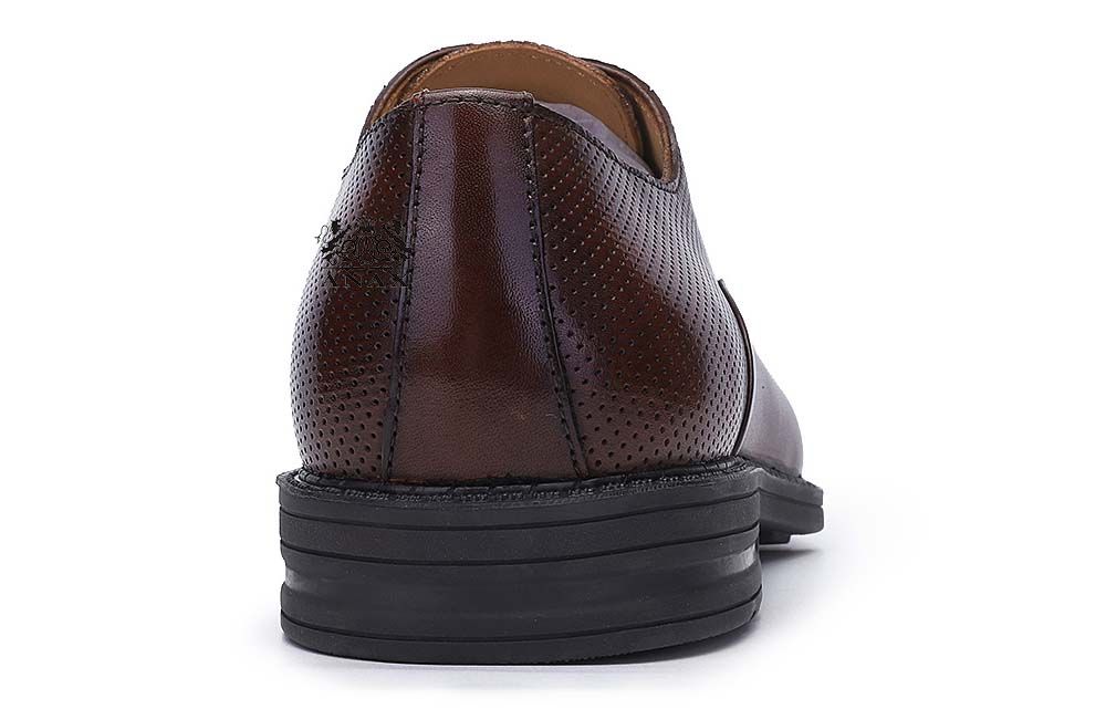 Brogue Leather Oxford Casual Shoes