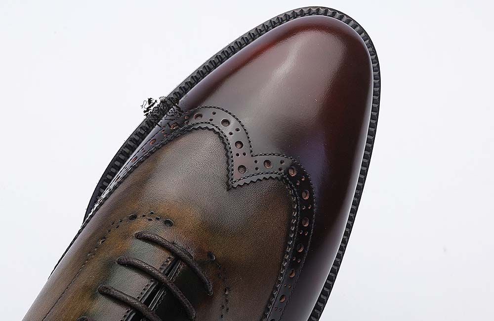 Leather Oxford Brogue Dress Shoes