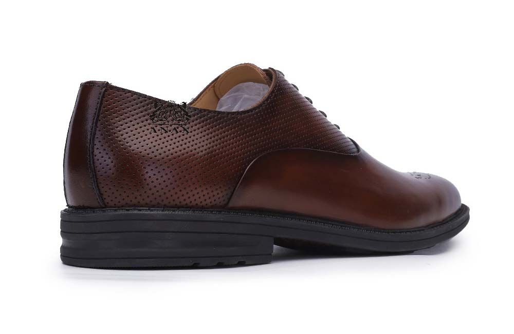 Brogue Leather Oxford Casual Shoes