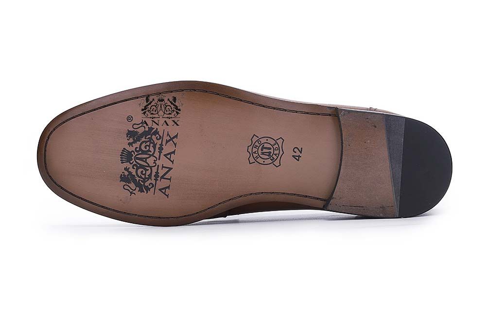 Leather Slip-on Loafers Dress Shoes