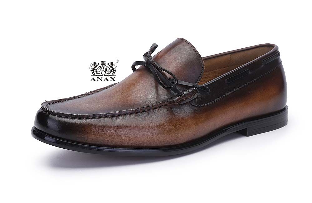 Leather Tassels Slip-on Loafers Shoes