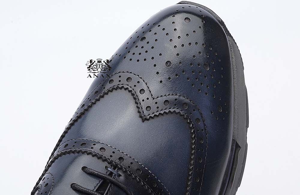 Leather Brogue Casual Sport Shoes