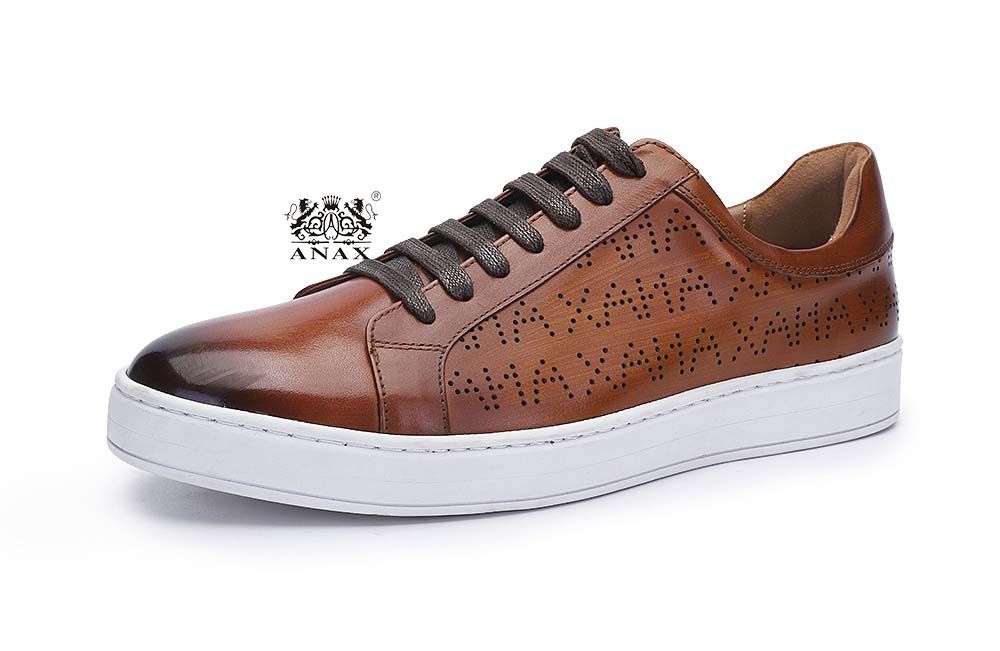 Hollow Brogue Design Casual Sport Shoes