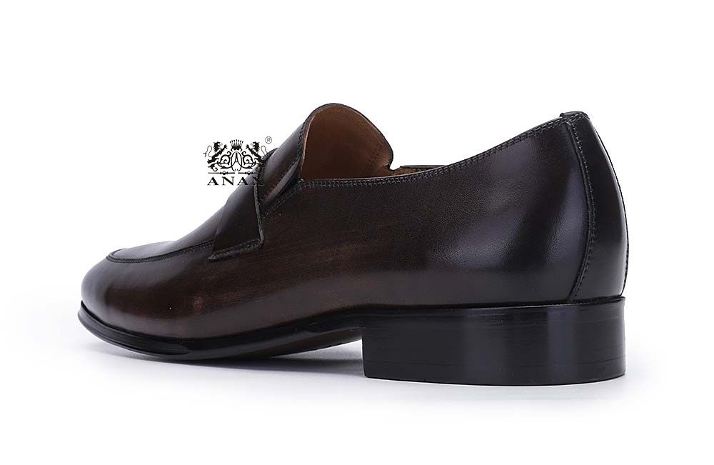 Leather Slip on Loafers Dress Shoes