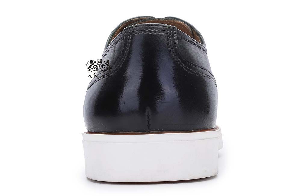 Pattern Leather Brogue Casual Shoes Sneakers