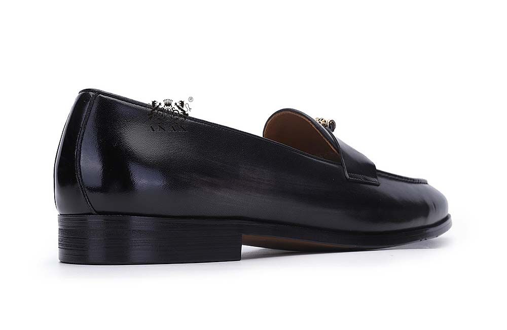 Leather Tassels Pendants Loafers Man Shoes
