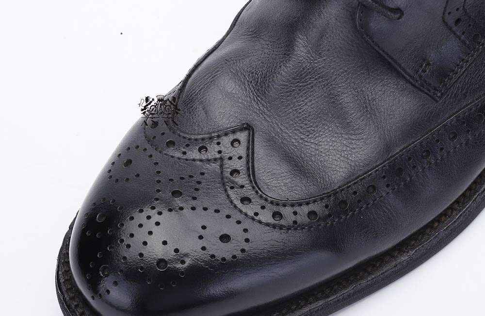 Leather Brogue Man Derby Shoes