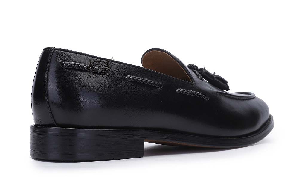 Leather Tassels Slip-on Loafers Shoes