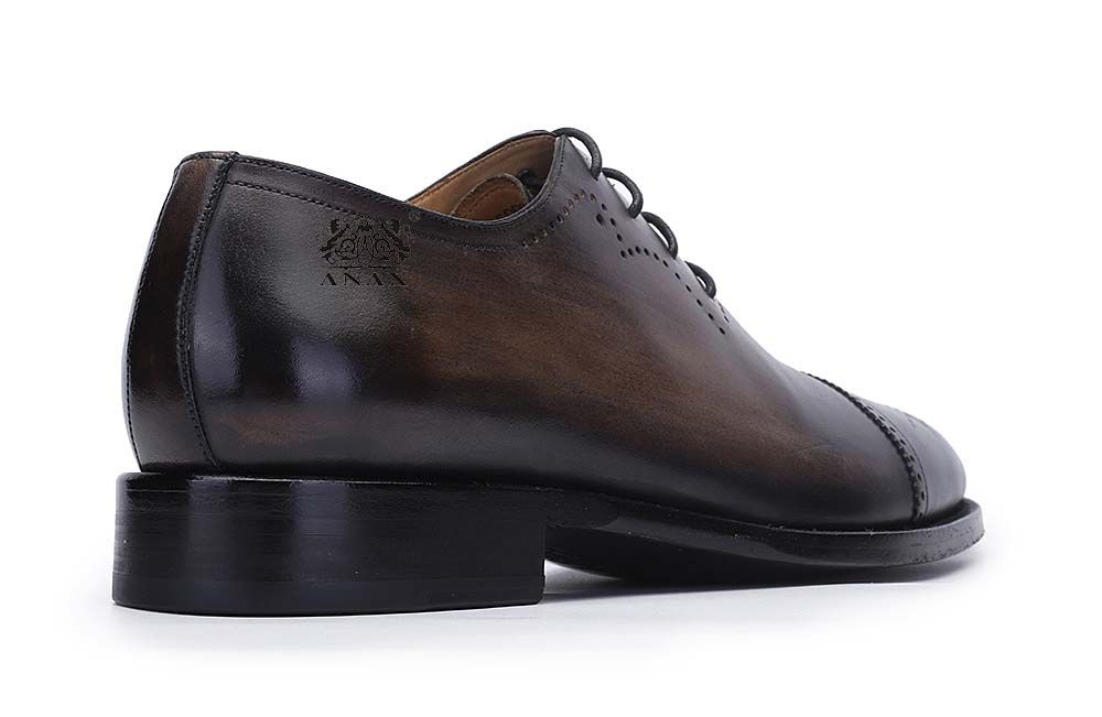 Cow Leather Brogue Oxford Shoes