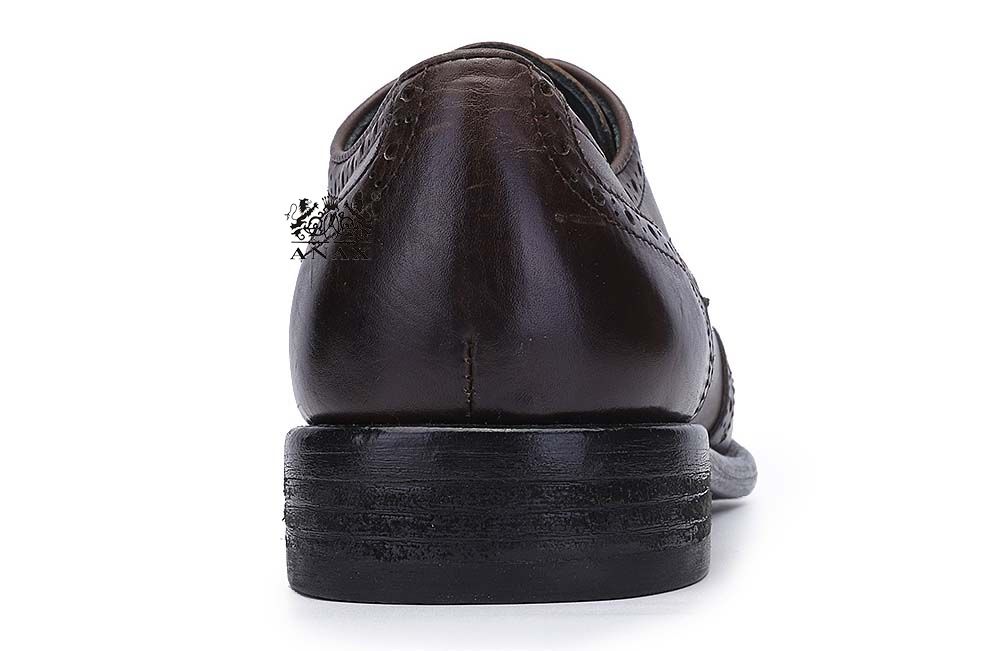 Cow Leather Brogue Derby Shoes